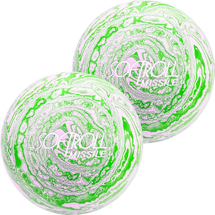 Missile - White & Green - Pair