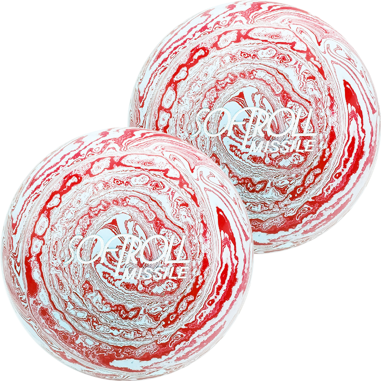 Missile - White & Red - Pair
