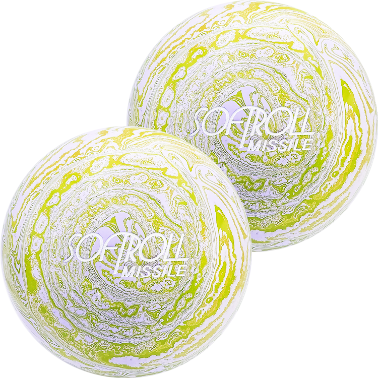 Missile - White & Yellow - Pair