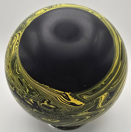 Sidewinder - Black & Yellow - 4 7/8" 3-8 - Pair