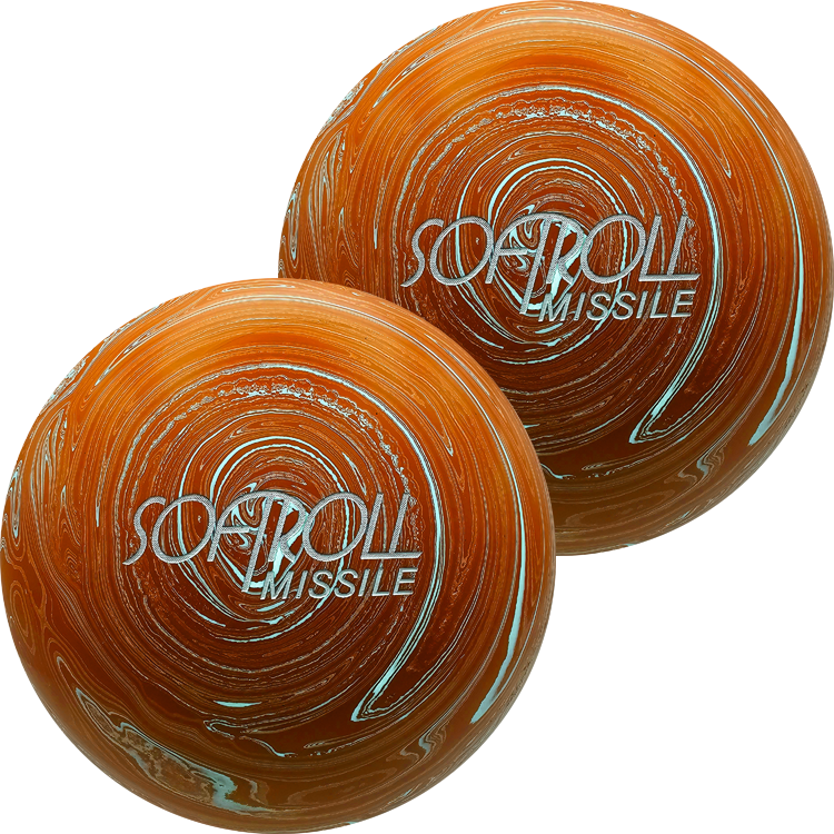 Missile - Orange & White - Pair