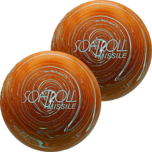Missile - Orange & White - Pair