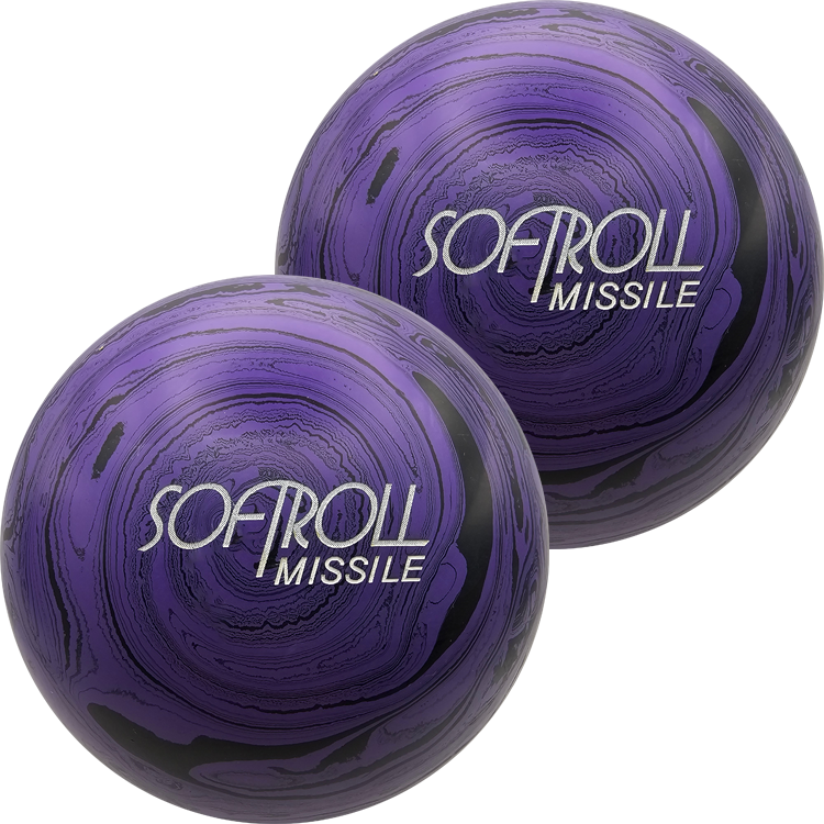 Missile - Purple & Black - Pair