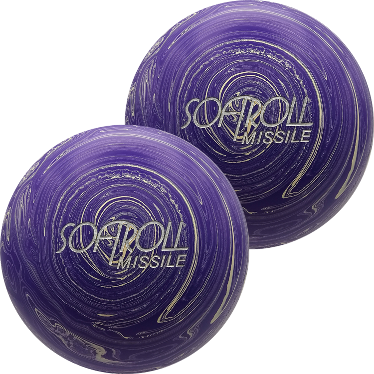 Missile - Purple & White - Pair