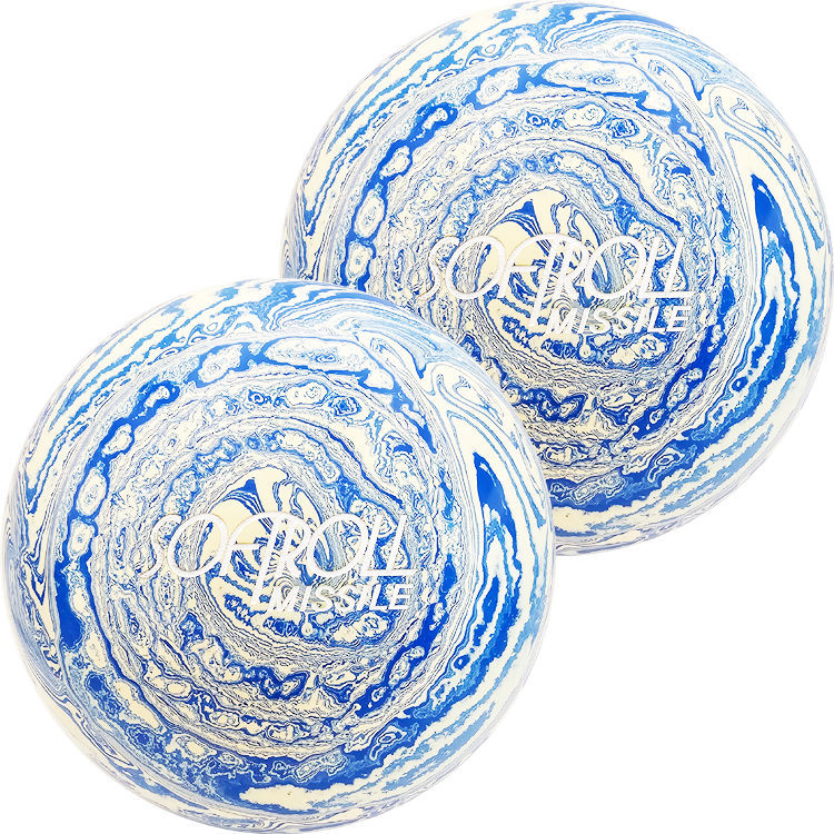 Missile - White & Blue - Pair