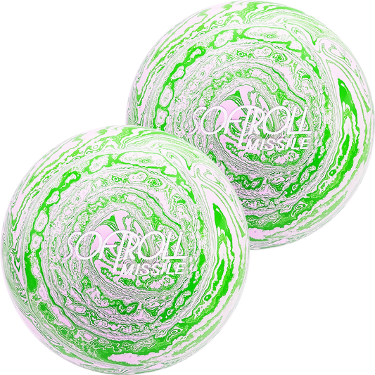 Missile - White & Green - Pair