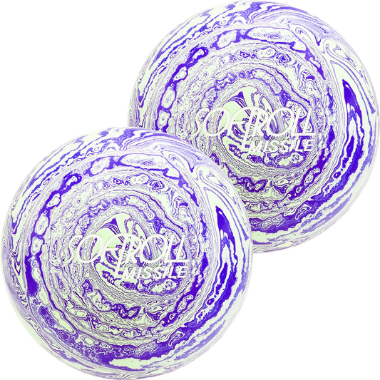 Missile - White & Purple - Pair