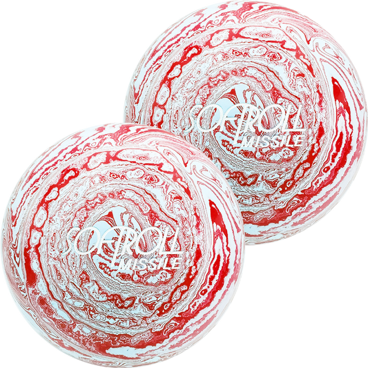Missile - White & Red - Pair