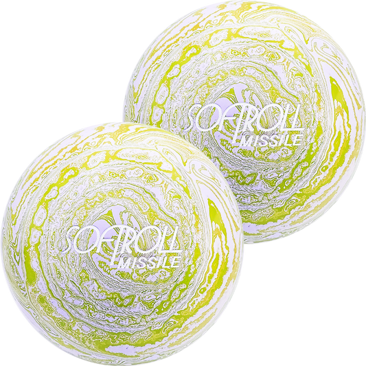 Missile - White & Yellow - Pair